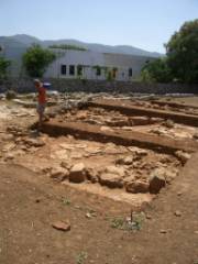 27 Mallia excavation trenches